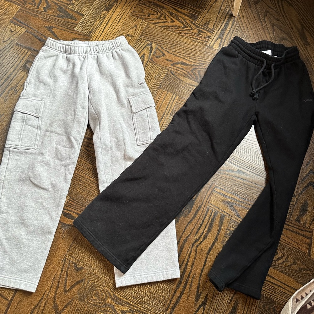 Stylish Black and Gray Women's Boot Cut Pants